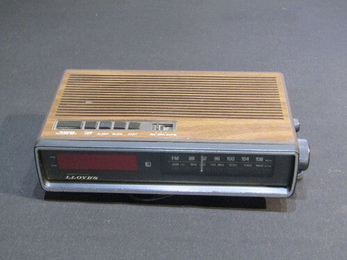 Lloyd s Alarm Clock with AM FM Radio Left Behind LLC